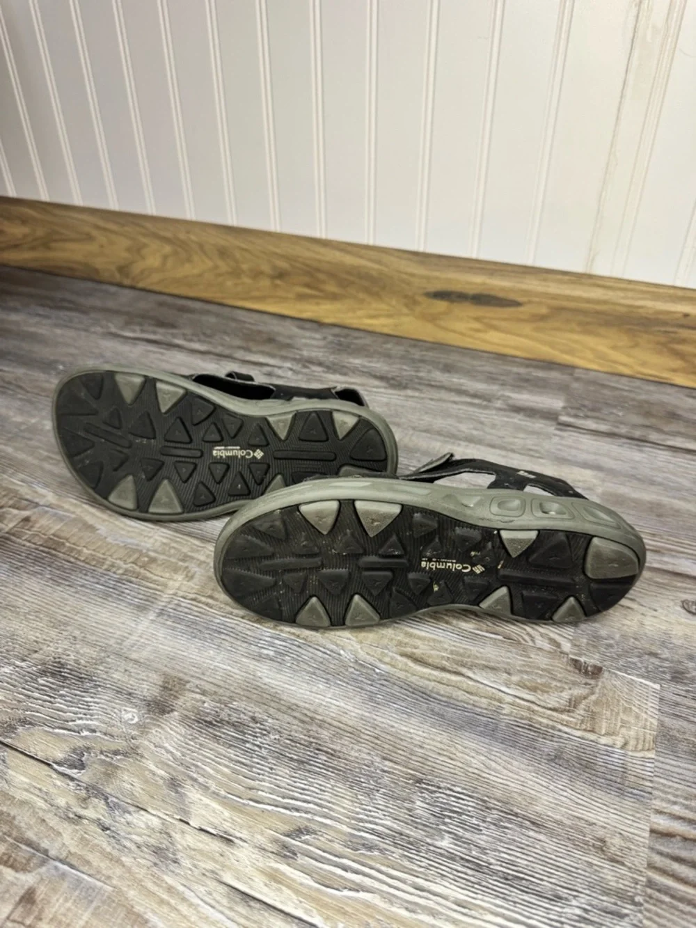 Columbia Kids TechSun Vent Water Sport Sandals Omni Grip Hiking Walk Grey US 2